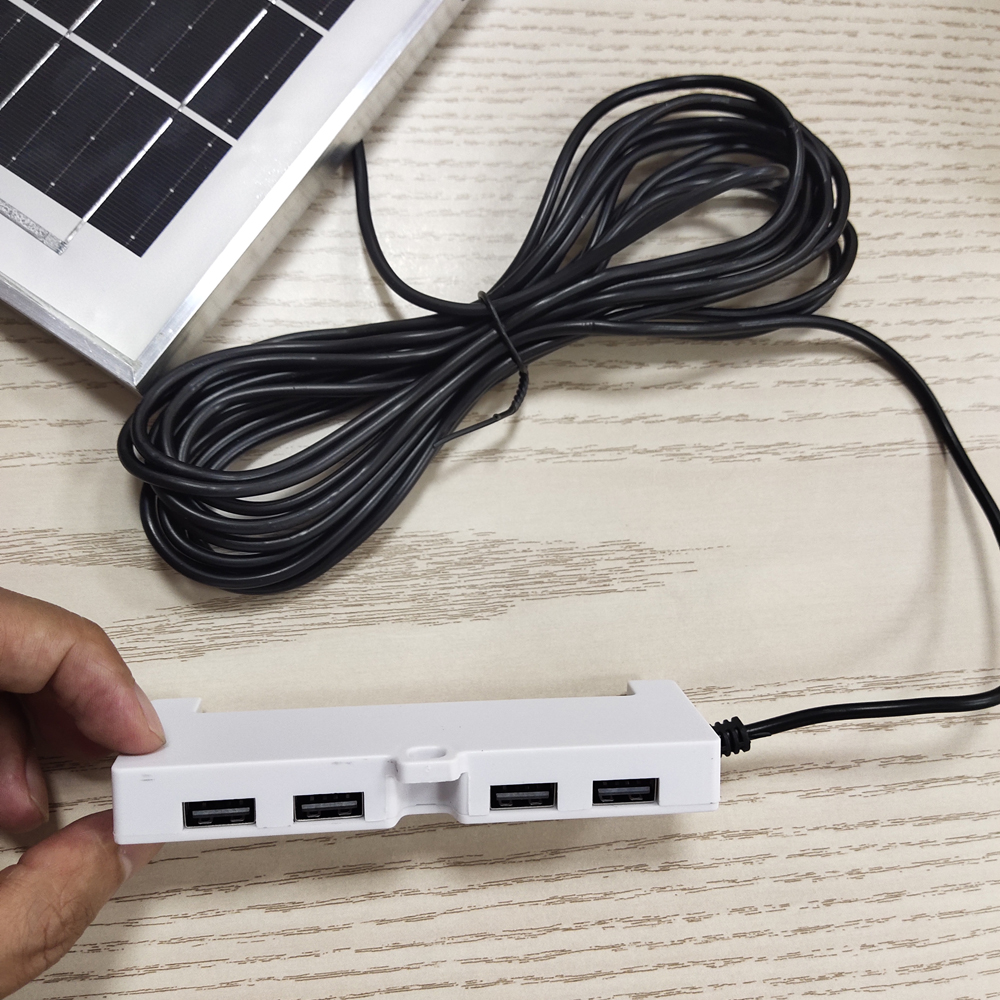 solar 4USB charger