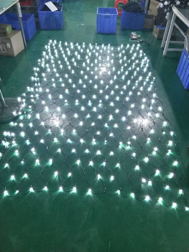 net string lights outdoor white color