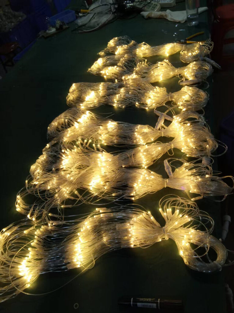 net string lights outdoor