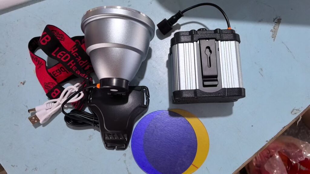 headlamp packing list